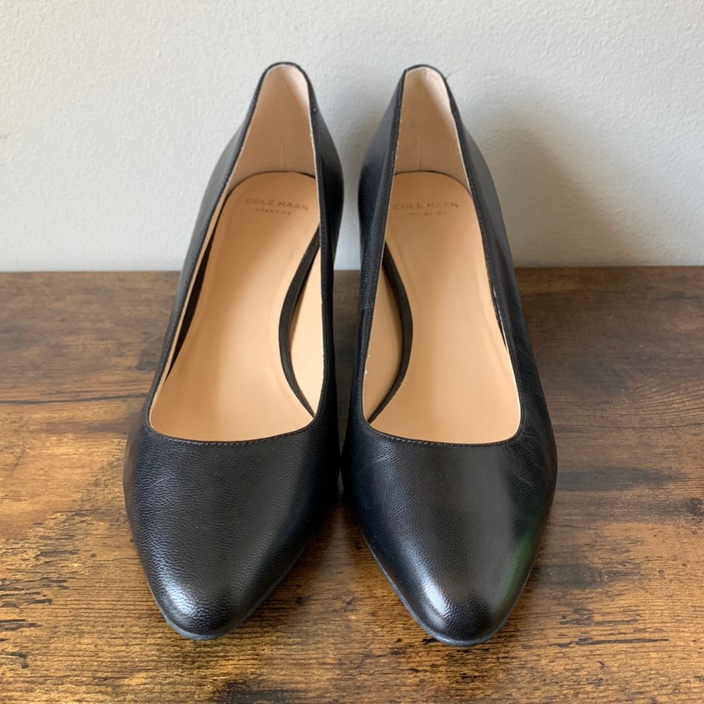 Cole Haan 1.25” black work heels